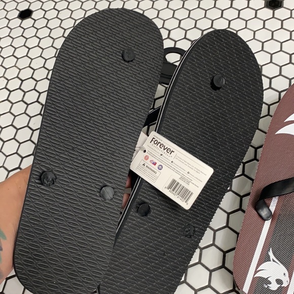 NWT forever collectibles Texas state flipflops SMXL - Picture 5 of 7